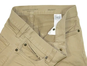 Men's Traveler Jeans Banana Republic Slim Stretch Tag 30x32 measured size 30x30 - Picture 1 of 5