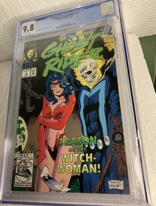 Original Ghost Rider #7 CGC 9.8 Marvel comics Season Of The Witch-Women - Picture 1 of 12