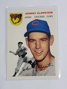Tarjeta de béisbol 1954 Topps Archives Johnny Klippstein Chicago Cubs #31 como nueva  - Imagen 1 de 6