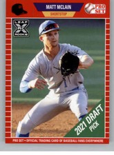 2021 Pro Set Baseball Red & Green Singles (Pick Your Cards)