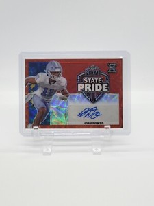 2023 Leaf Metal JOSH DOWNS RC Rookie Auto Autograph 1/2