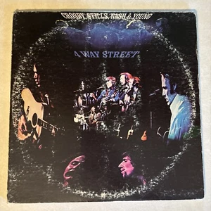 Crosby Stills Nash & Young "4 Way Street" 2xLP Records Atlantic 1971 Lyrics - Picture 1 of 10