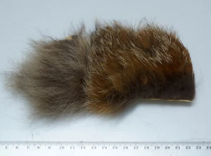 1 Stück echtes Fuchsfell zur Anfertigung von Köder zum Fliegenfischen - Bild 1 von 1