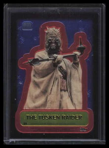 1999 Topps Chrome Archives Star Wars Double Sided d9 Tusken Raider F05142 - Picture 1 of 2