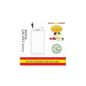 CRISTAL DIGITALIZADOR PANTALLA TACTIL SAMSUNG GALAXY GRAND 2 G7102 G7105 BLANCO - Imagen 1 de 1