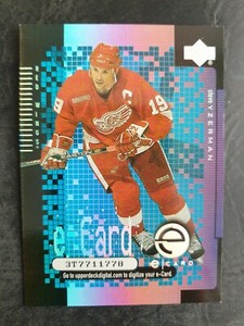 2000-01 Upper Deck e-Cards #EC3 Steve Yzerman 