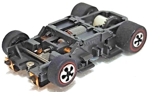 TYCO Mattel Magnum 440X2 HO SlotCar Grigio Wide Pan Telaio Hot Wheels Redline NOS - Foto 1 di 8
