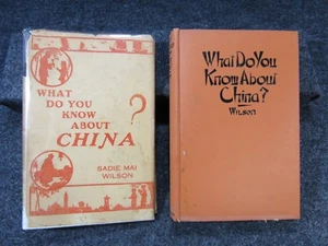 WHAT DO YOU KNOW ABOUT CHINA? By Sadie Mai Wilson SIGNED 1st Edition HC/DJ - Picture 1 of 12