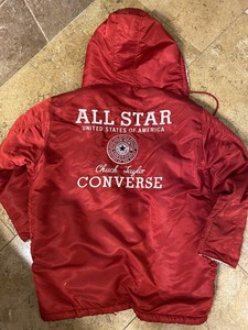 jaket baseball converse