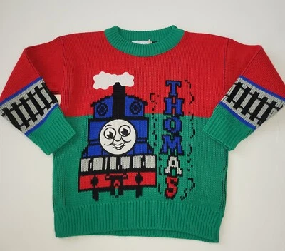 Vintage Thomas the Train Sweater size 5/6 - Image 1 of 4