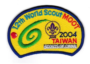 World Scout Moot 2004 (World Rover Jamboree) Taiwan Scouts parche contingente - Imagen 1 de 1
