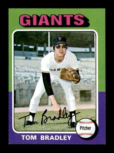 1975 Topps Mini #179 Tom Bradley   NM/NM+ X2830465