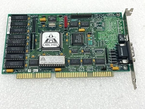 ORCHID TECHNOLOGY FAHRENHEIT FAH 1280 PLUS 512K VIDO CARD 830-0116-8 FAH-32777 - Picture 1 of 12