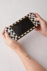 UO Nintendo Switch Lite Case Cover Protection Hard Shell Checker Design NIB P$28 - Picture 1 of 6