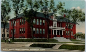 FOREST STREET GYMAR SCHOOL Westbrook, Maine ME um 1918 - Postkarte - Bild 1 von 2