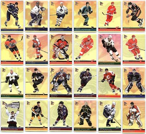 2001-02 MCDONALDS PACIFIC COMPLETE 42 HOCKEY CARD SET LOT + 10 CL Jagr Roy Bure