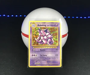 POKEMON - NIDOKING - 45/108 - XY EVOLUTIONS - HOLO RARE - PACK FRESH - Picture 1 of 7