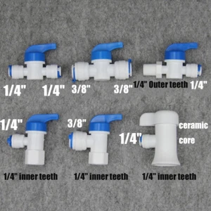 Accesorios purificador de agua interruptor de control rápido válvula válvula de descarga velocidad de apertura - Imagen 1 de 5