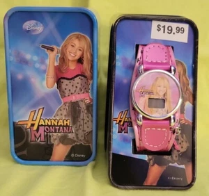 Disney Hannah Montana LCD Watch in Collectable Tin - Picture 1 of 3