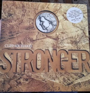 * Cliff Richard - Stronger - LP 12" Vinyl Record Album INNER 1989 EMD1012 EX+ - Picture 1 of 2