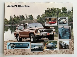 JEEP CHEROKEE Colour Brochure Flyer 1970s - Picture 1 of 1