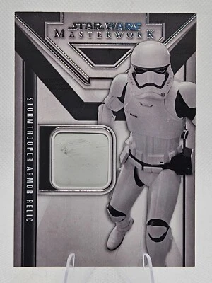 2024 Topps Star Wars Masterwork Stormtrooper Armor Relic Card #S-6 - Image 1 of 2