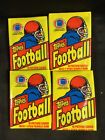 1981 Topps Football Lot Of (4) SEALED Wax Packs MONTANA RC 15 Cards Per Pack
