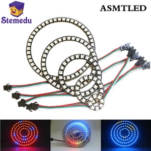 WS2812B 5050 RGB LED Ring Lamp Light individual Addressable with Mini Controller - Picture 1 of 15