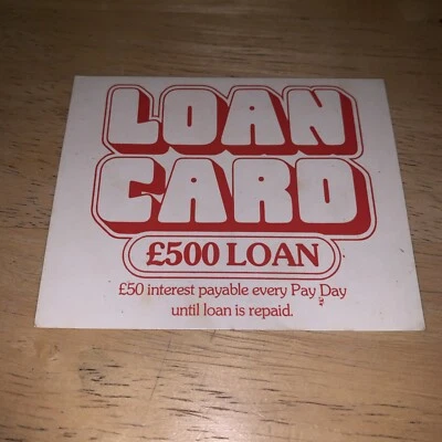 Payday Board Game Spare Loan Card - Vintage 70’s Replacement Card - Image 1 of 2