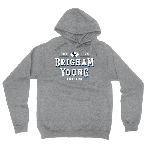 Venley Official NCAA Brigham Young Cougars Est 1875 Hoodie Cover