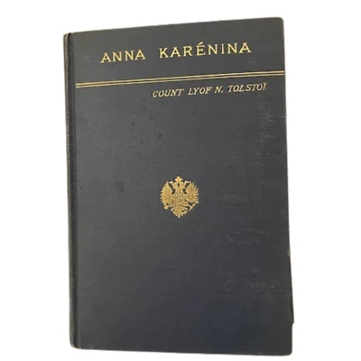 Vtg. ANNA KARENINA by Lyof N. (Leo) Tolstoi (1914) Foto 1 de 4