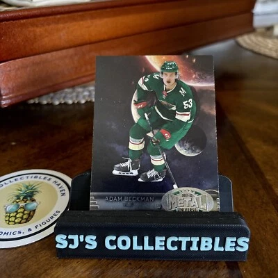 2021-22 Skybox Metal Universe Adam Beckman  RETRO ROOKIES #R-21 - Image 1 of 2