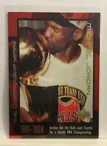 1999 UPPER DECK THE CHAMPIONSHIP YEARS MICHAEL JORDAN #34 BULLS MSK - Picture 1 of 2