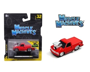Muscle Machines 1:64 1993 Chevrolet 454 SS Pickup Truck Red 15572RD - Picture 1 of 1