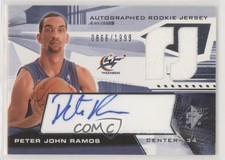 2004-05 SPx Auto Rookie Jersey /1999 Peter John Ramos #136 Rookie Auto RC