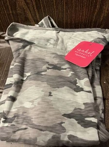 🧸 Ingrid & Isabel Tier Flutter Short Sleeve Knit Maternity Dress Camo Print- M - Picture 1 of 1