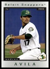 2013 Grandstand Beloit Snappers Andres Avila Beloit Snappers #NNO