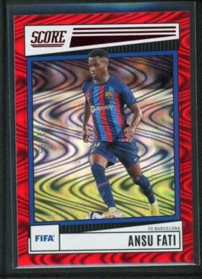 2022-23 ANSU FATI 52/65 PANINI SCORE FIFA - Image 1 of 2