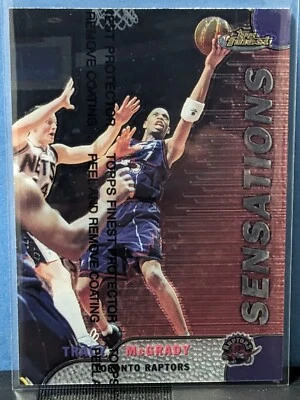 1999 Finest Basketball #133 Tracy McGrady SENSATIONS Mint - Image 1 of 2