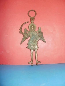 Magnificent 18th-19th century bronze figure of Saint John the Baptist, VERY RARE - Picture 1 of 18