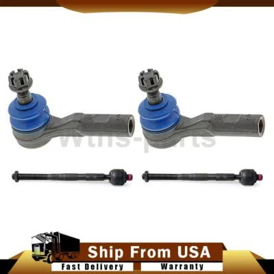 4x Extremos de varilla de amarre delanteros interiores exteriores Mevotech para Chevrolet Colorado 5,3 L 2009-2012 Foto 1 de 4