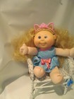 14" Jazwares WCT Blond Cloth and Vinyl Cabbage Patch Girl Doll