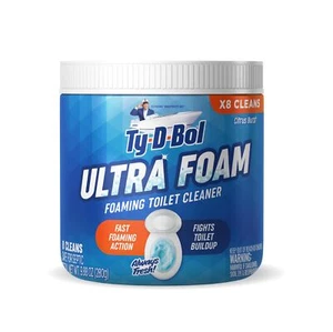 Ultra Foam Toilet Bowl Cleaner - Provides Up to 8 Cleans - Citrus Scent - Fights - Picture 1 of 8