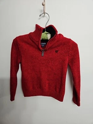 Suéter Rojo Unisex Chaps Niños Algodón/Acrílico Talla XS (6-7) Foto 1 de 4