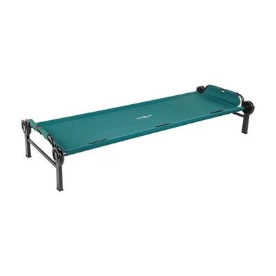 Berço de solteiro Disc-O-Bed, solução portátil para dormir para tendas e cabines, verde, grande - Imagem 1 de 4