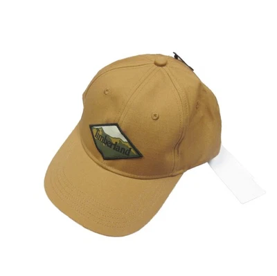 Gorra de béisbol Timberland para hombre marrón con logotipo gráfico a presión Foto 1 de 3