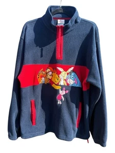 Pullover polar fundido Winnie The Pooh de la tienda Disney cuarto cremallera pequeño unisex - Imagen 1 de 8