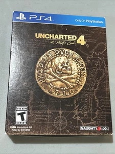 Uncharted 4 A Thief's End Special Edition PS4 PlayStation 4 Brand New Sealed - Picture 1 of 7