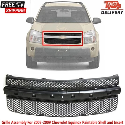Conjunto de rejilla compatible con Chevrolet Equinox 2005-2009 Foto 1 de 4