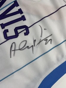 Vintage Adidas Size 2XL New Orleans Hornets #23 Anthony Davis Autographed Jersey - Picture 1 of 9